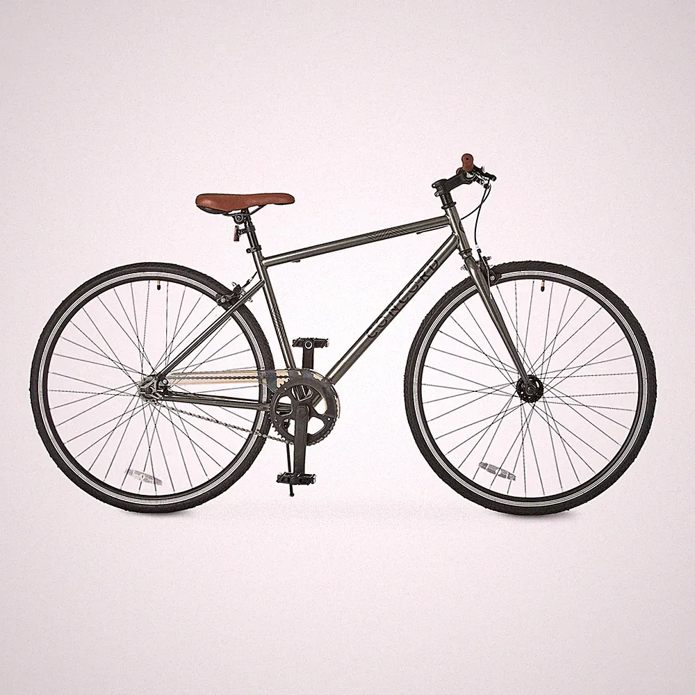 Concord Envoy City Road Bike 700C Wheels Grey Fits Rider 5'4" -6'2" Unisex Adult