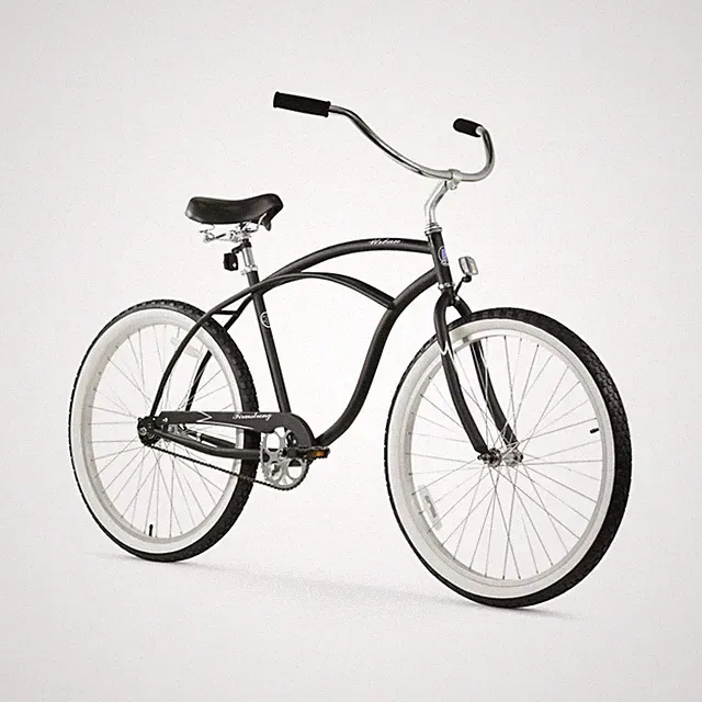 Firmstrong Urban Man Matte Black 26" / 1-speed